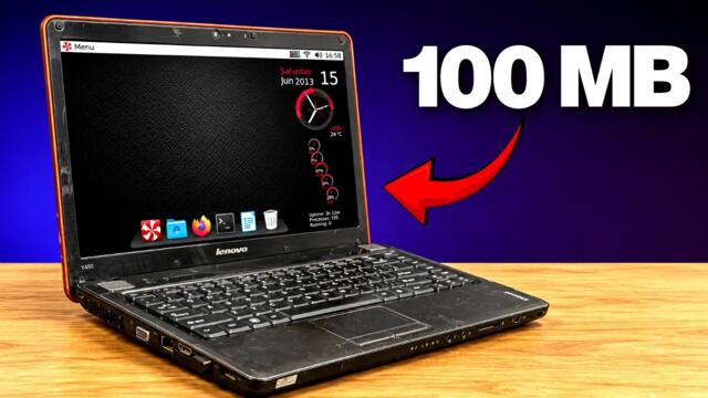 This 17-Year-Old Laptop Was TOO SLOW… Until I Found Tiny Linux!