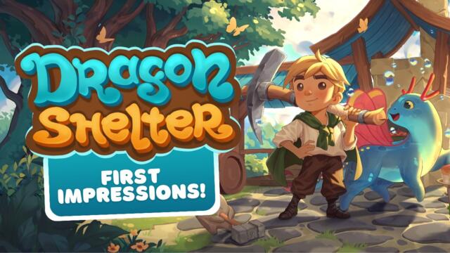 A NEW Fantasy Farming Game! 🐉| Dragon Shelter