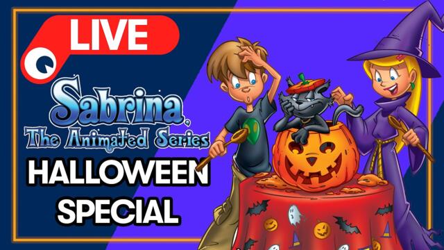 🎃 Sabrina's Spookiest Halloween! | Sabrina: The Animated Series LIVE 👻