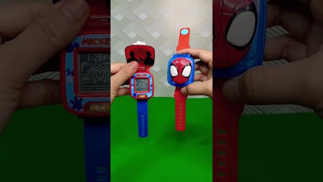 Най-добрият часовник Spidey и Mickey Mouse Vtech
