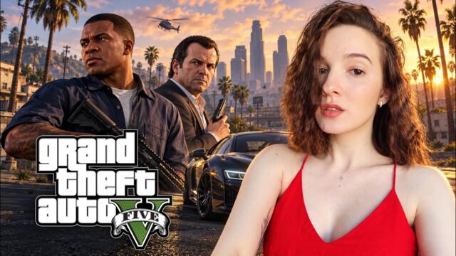 ПЕРВЫЙ РАЗ в GTA 5 | Полное Прохождение ГТА 5 на Русском | Обзор GRAND THEFT AUTO 5 | Стрим 3