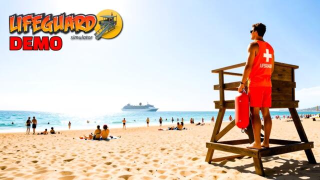 LIFEGUARD Simulator - I Became a Beach Lifeguard... Everything Went Wrong!