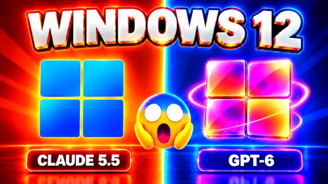 ИИ создал WINDOWS 12 (Я В ШОКЕ) 😱 Claude Opus 5.5 vs GPT 6 Astra
