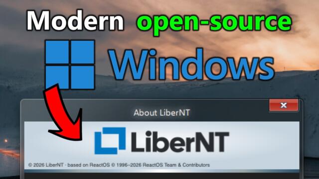 LiberNT - The Modern Open-source Windows