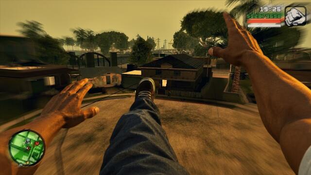 I Turned CJ Into a Mirror's Edge Runner in GTA San Andreas