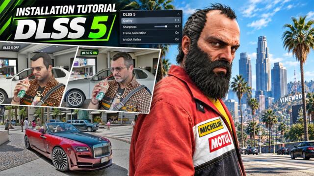 How to Install DLSS 5 in GTA 5 With the 5REAL Mod | Best In-Game Settings for Maximum FPS