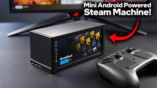 I Built a Tiny Android Powered Steam Machine… And It Actually Works!