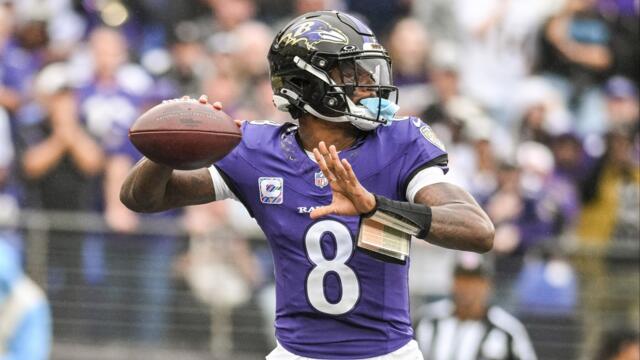 Статусът на Ламар Джаксън оформя линията за залагане Browns-Ravens