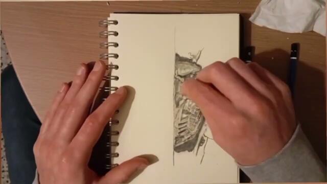 Mk scorpion subzero face drawing