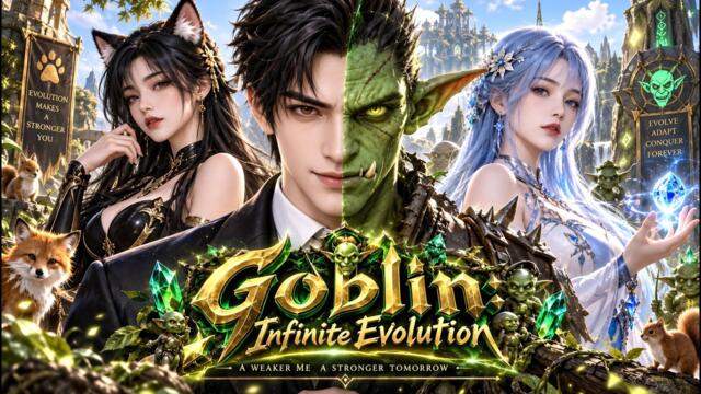 【DUB】Mocked F-Rank Goblin! Infinite Evolution System Wipes Dungeons, Becomes Strongest！ #anime