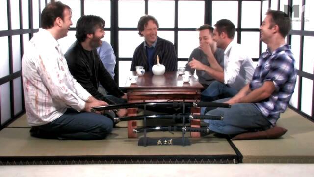 2011 Making Of Featurette on Shogun 2, където те говорят за това как изкуството, направено от Роланд, е толкова добро, че им се обаждат от списания и 