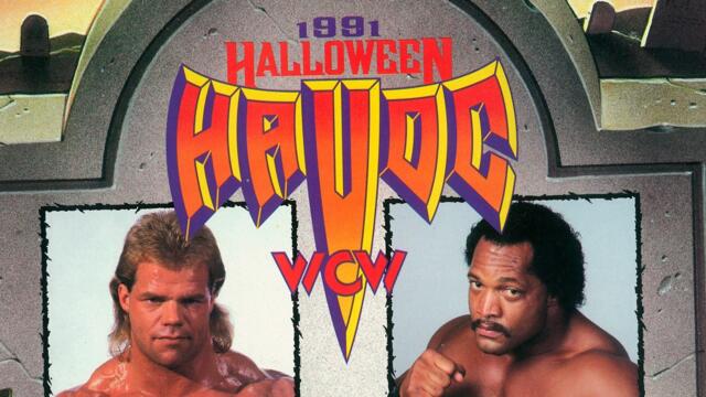 World Championship Wrestling - WCW Halloween Havoc, October 27, 1991 (Full show featuring Luger vs Simmons, Austin vs Rhodes, Morton vs Pillman, Enfor