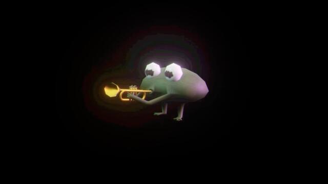 Digital Cartoon Frog > Wagner