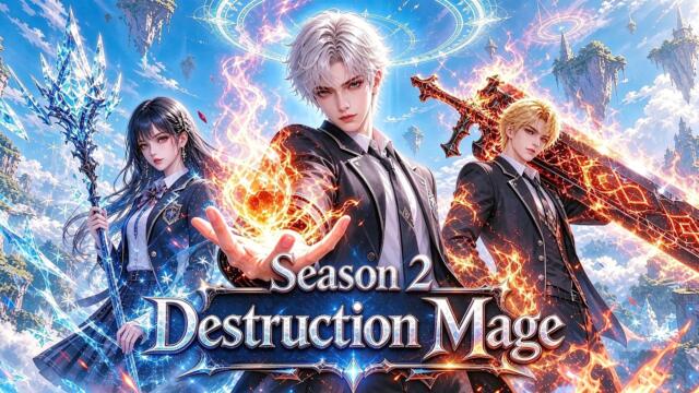 【DUB】Season 2丨He gets a worthless class but infinite mana, casual blows cast devastating magic.