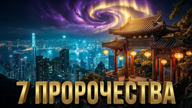 7 ПРОРОЧЕСТВА ЗА СИ, КИТАЙ И СВЕТА