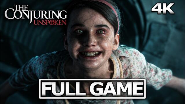 THE CONJURING: UNSPOKEN Full Gameplay Walkthrough / No Commentary【FULL GAME】4K 60FPS Ultra HD