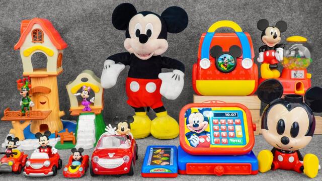 Задоволяване с разопаковане Disney Junior Mickey Mouse Касов апарат | Преглед на играчките ASMR