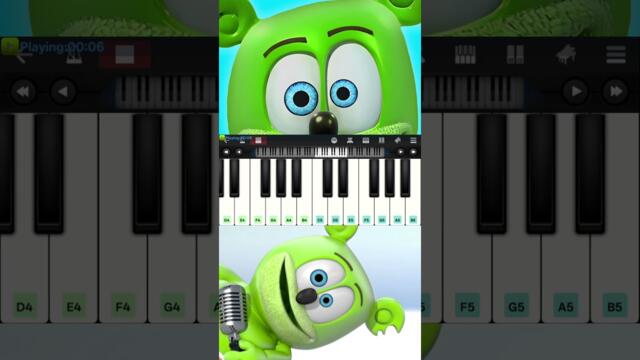 Gummy Bear Song | Лесен урок по пиано