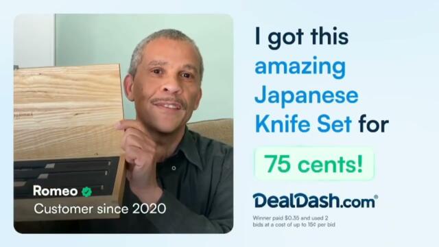 Deal Dash "Да, наистина спечелих!" търговски