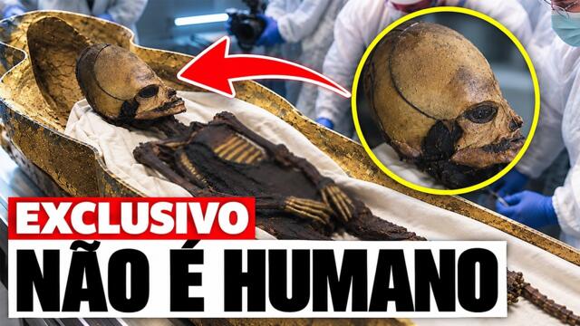 o DNA dessa múmia encontrada não é HUMANO e os cientistas estão FASCINADOS