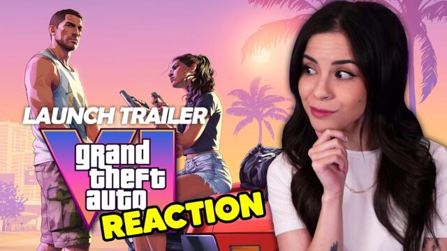 Checking out the GTA VI Launch Trailer! (REACTION)