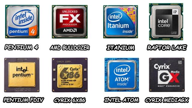Every Worst CPU Ever Made Explained in 12 Minutes!