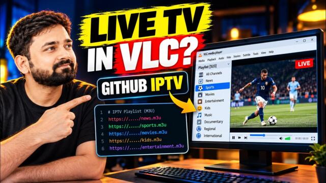 Watch Public Live TV in VLC for Free? GitHub IPTV Setup Guide