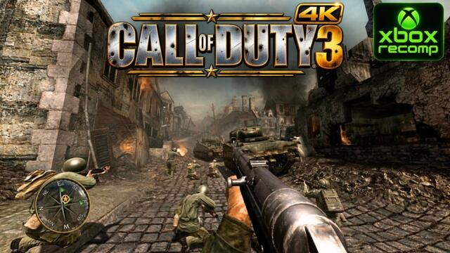 Call Of Duty 3 Recomp Just Dropped... (PC Port)