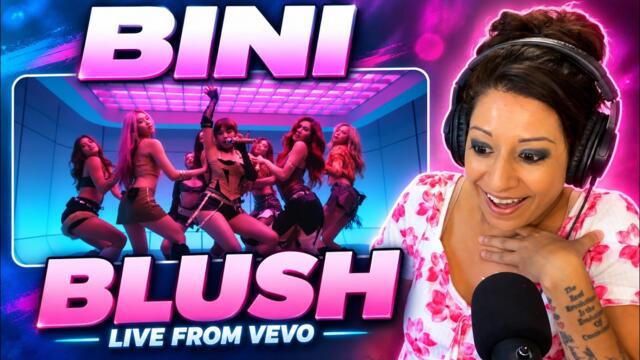 Хореографът реагира на BINI - BLUSH (НА ЖИВО ОТ VEVO)