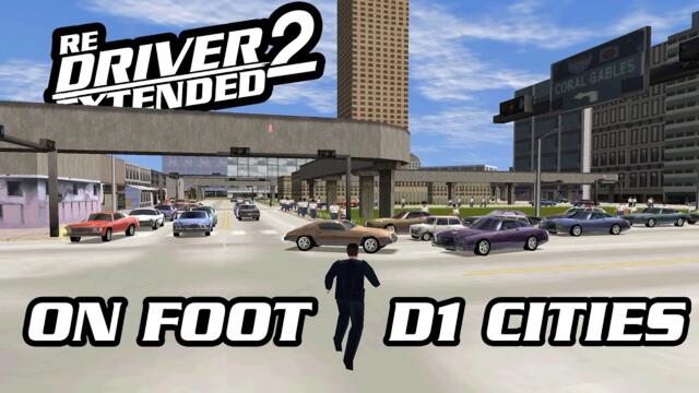 Driver 1 is now in ReDriver 2 Extended! (Showcase & Gameplay)