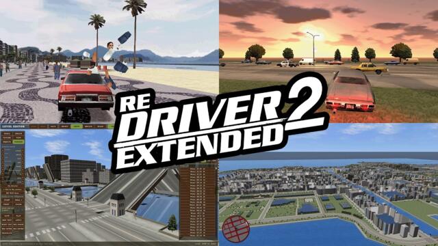 ReDriver 2 Extended - New Features (Pedestrian Collisions, Water Reflections, Mission Maker)