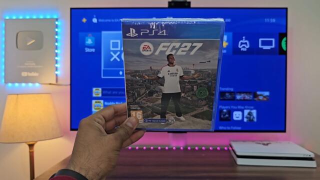 EA FC27 PS4 (Unboxing + Gameplay)
