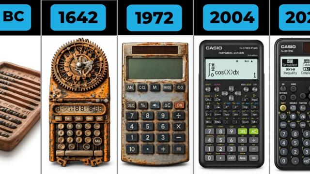 Evolution of Calculators:2500 BC to 2026