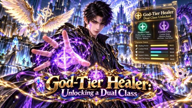 【DUB】Dungeon Fight! All Teammates Dead, Lone Healer Awakens Dual Classes & Crushes Enemies！ #anime