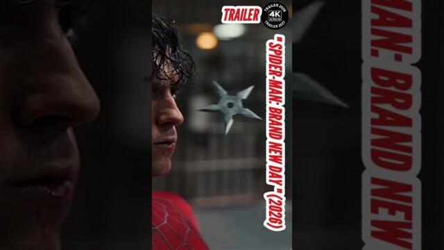 🕷️ SPIDER-MAN: BRAND NEW DAY (2026) | Trailer 4K 🔥 #trailer2026 #trailer4k #movie2026