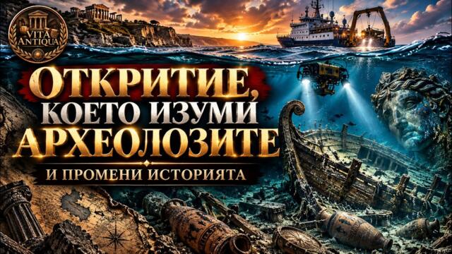 2400 ГОДИНИ НИКОЙ НЕ ЗНАЕШЕ, ЧЕ ТОВА Е НА ДЪНОТО НА ЧЕРНО МОРЕ