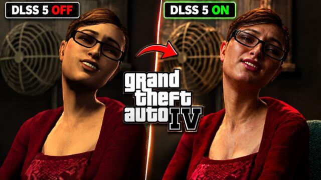 GTA 4 DLSS 5 2x ON vs OFF – The Visual Difference Is Real!