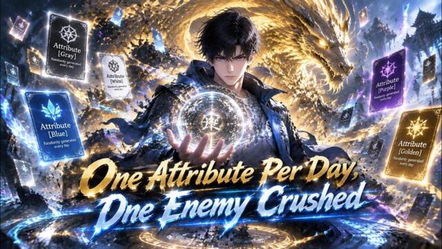 💥【New】【Multi sub】One Attribute Per Day, One Enemy Crushed#anime #animation