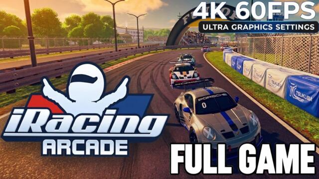 iRACING ARCADE Gameplay Walkthrough Full Game & Ending [No Commentary 4K 60FPS Ultra]
