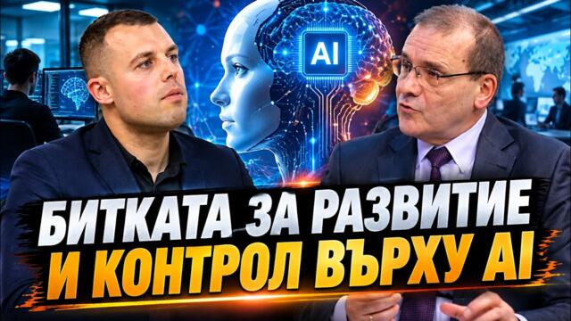 Кристиян Михайлов: Битката за изкуствения интелект и дебатите за контрол върху него
