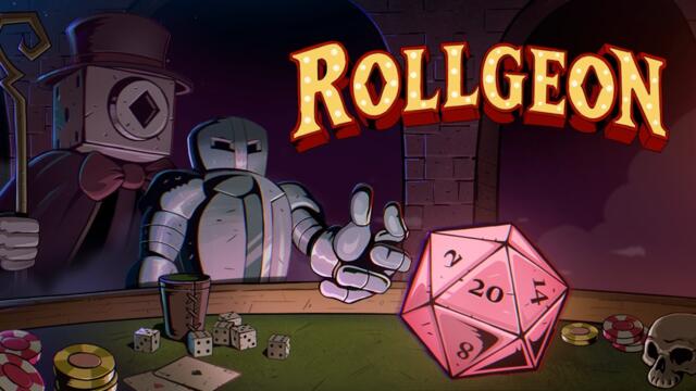 Това е Rollgeon: тактически зарове roguelike в изоставено казино, произведено в Буенос Айрес