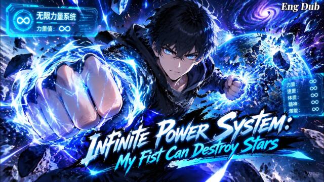 🔥NEW🔥【Infinite Power System: My Fist Can Destroy Stars】 #anime  #chineseanime