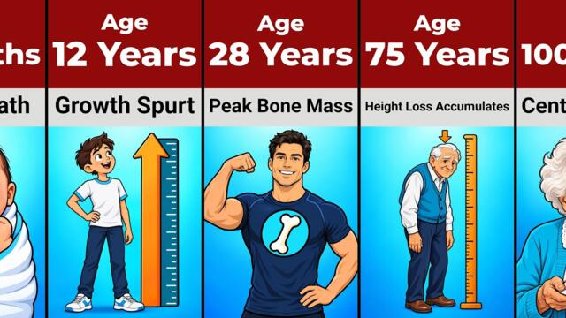 What Happens to Your Body From Age 0 to 100?