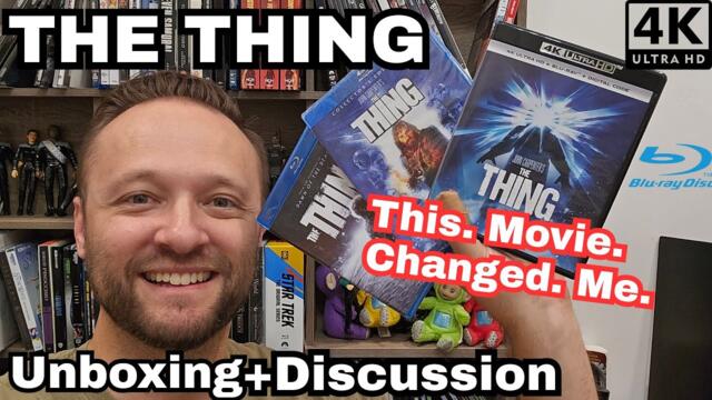 The Thing 4K & Collector's Edition Blu-ray Unboxing - SHOULD I WATCH THE PREQUEL?