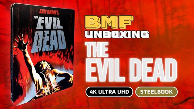 Unboxing THE EVIL DEAD (1981) 4K Blu-Ray Steelbook