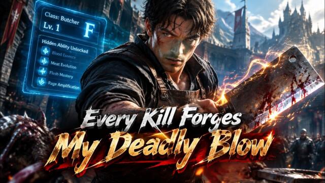 【Title】He Awakened the WORST Class… But His F-Rank Butcher Hid a Secret Power!