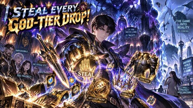 【CINEMATIC】He Reincarnates With an SSS Steal Talent and Takes Every God-Tier Item