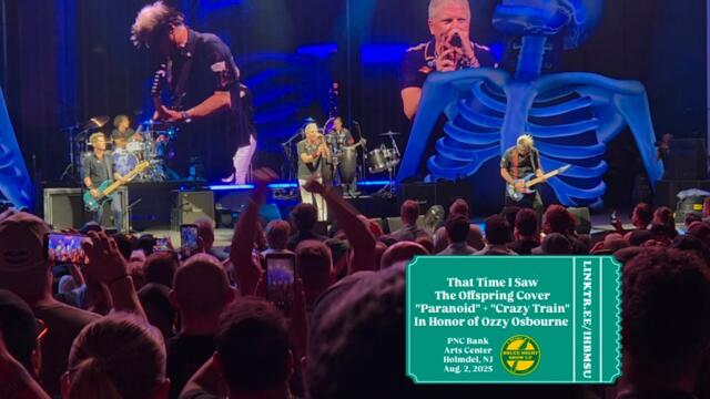 Нудълс оздравявай скоро! The Offspring играят „Bad Habit“ в Sea Hear Now (Asbury Park, NJ – 19 септември 2026 г.)