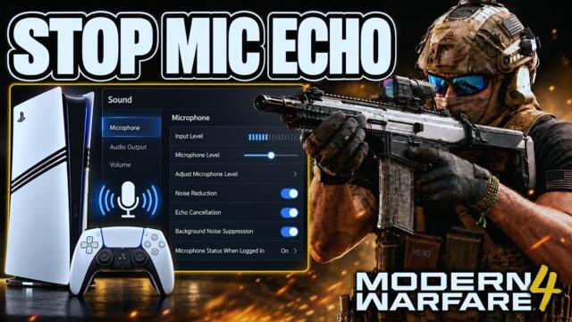 Как да спрете ехото на микрофона в Modern Warfare 4 на PS5 Pro – пълно ръководство