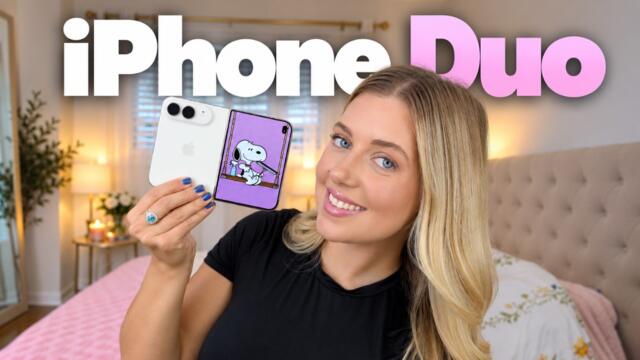 iPhone Duo Unboxing! 😍 Testing All the New Features + First Impressions